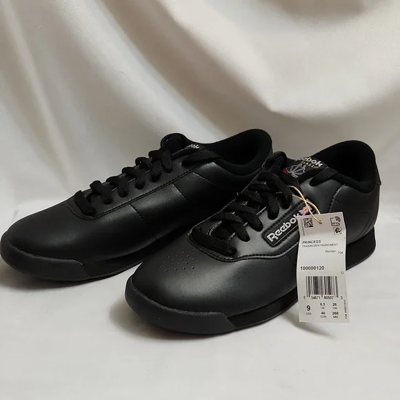 Reebok Classic Princess Black Training Sneakers (W Size 9) - Picture 6 of 12